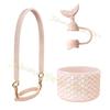 SW 3PCS Cup Accessories Set for Stanley Silicone Straw Cover Cap Cup Boot Sleeve Cups Hanging Rope Water Bottle Handle Strap