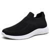 Atmungsaktive Herren-Slip-on-Freizeitsportschuhe mit Arbeitssicherheitsmerkmalen