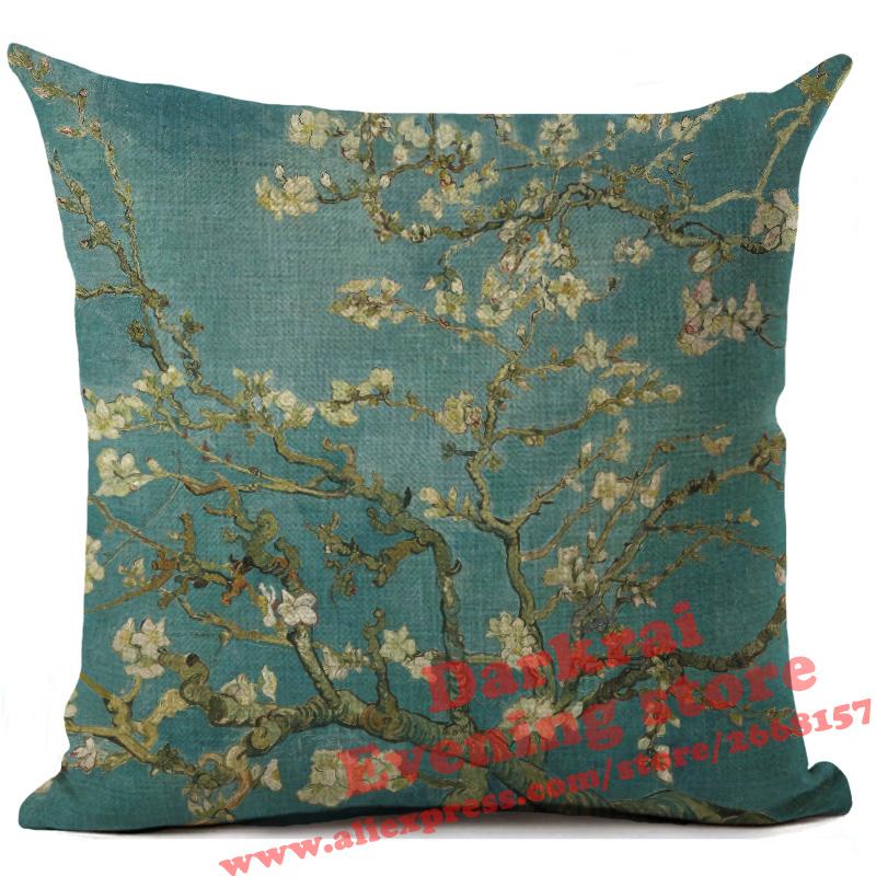 Mona Lisa Smile Art Cushion Cover Renaissance Oil Painting Style Decor Living Room Sofa Throw Pillows Home Decoration Pillowcase