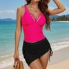 Women's Split Bikini Swimsuit Two-Piece Sport Swimsuit