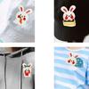 6 Pcs Embroidered Patches Cartoon Rabbits Sewing Patches Iron On Patches Decorative Patches Sew On Patches for Clothes