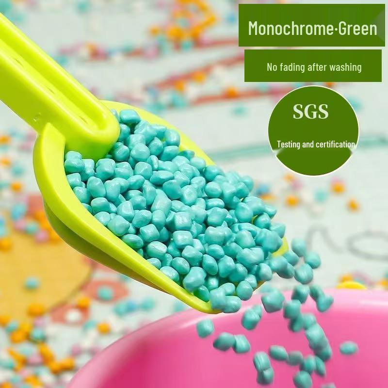 Children's Washable Ceramic Sand with Five-Color Particles for Playgrounds and Naughty Castles