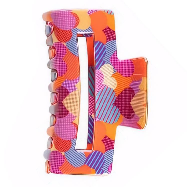 Fashionable Valentine's Day Hair Barrettes Unique Heart Clamp Hairpin Hair Clip Stylish Hair Accessory Casual Use