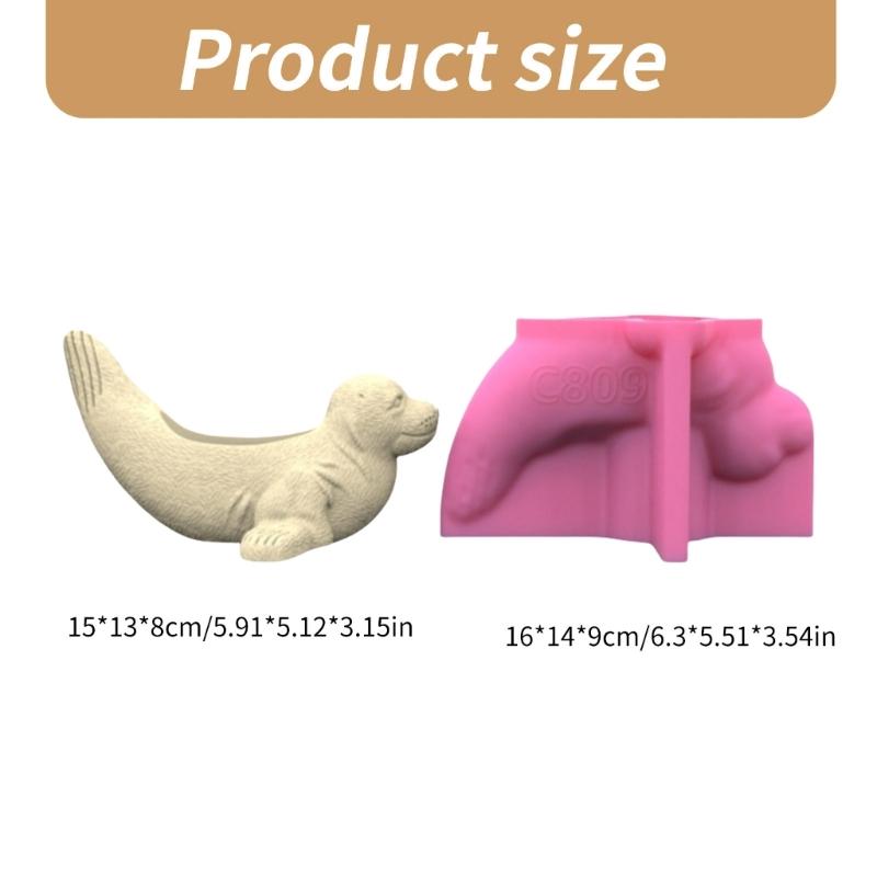 Seal Flower Pots Silicone Mould Plaster Molds Succulent Plant Molds Epoxy Resin Molds Candle Cup Molds Home Decorations