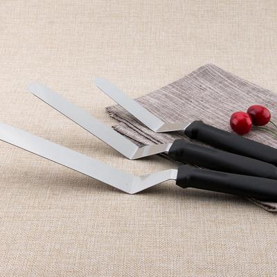 3 Pcs Stainless Steel Icing Spatulas, Different Sizes. 39x5cm, for Cake Decorating, Professional