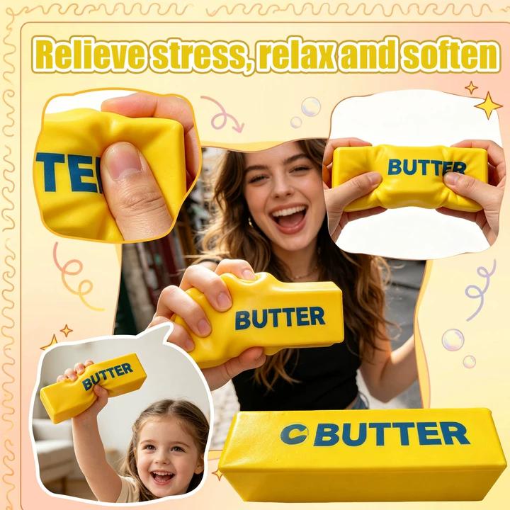 Hachimi Butter Sticks - High-Quality Butter Sticks With Slow And Squeezable Texture For Stress Relief