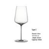 Crystal Glass Bordeaux Red Wine Glass