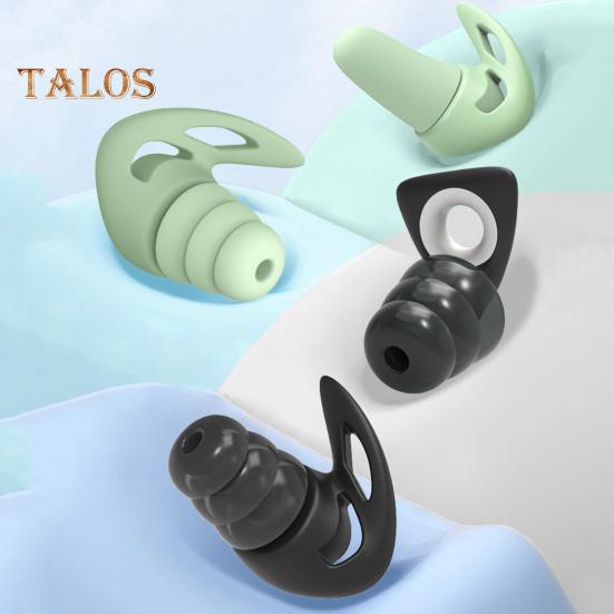 

1 комплект силиконовых беруш, мягкие многоразовые беруши, эффективное шумоподавление, беруши для сна, для дома A чёрный