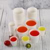 200Pcs Multisize Tasting Cup 30/60/120/200ml Paper Coffee Cup Paper Cup Set  Office Use