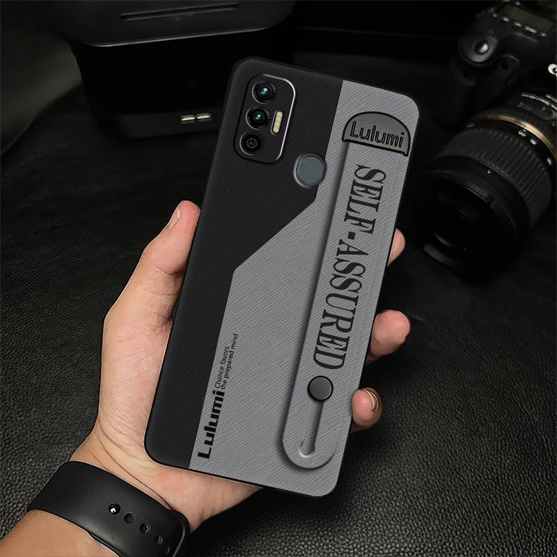 

Водонепроницаемый чехол-подставка для телефона Tecno Spark 7/Spark7T, однотонный, пылезащитный, силиконовый держатель для телефона, геометрия, коммерция Tecno Spark 7/Spark7T