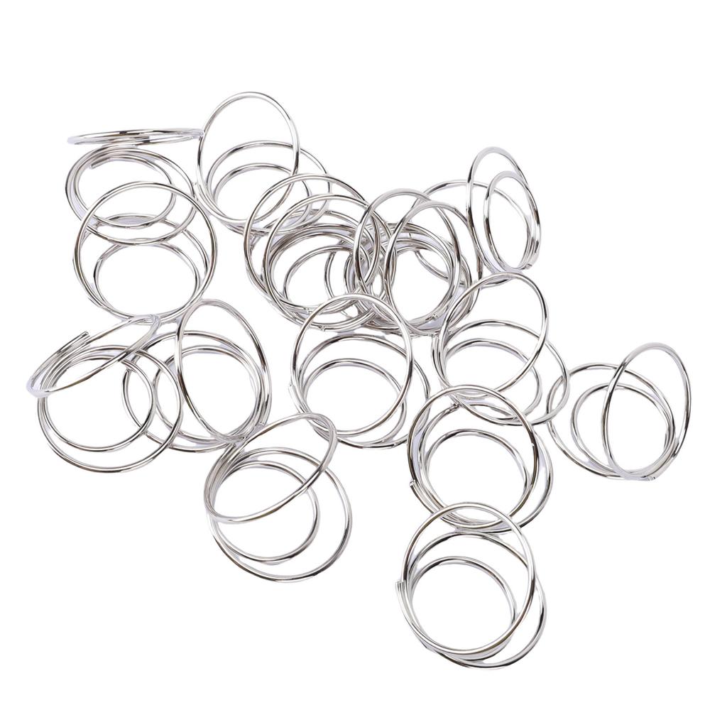 50Pcs Place Card Holder Round Shape Table Number Name Card Display Stand Metal Photo Clamp for Wedding