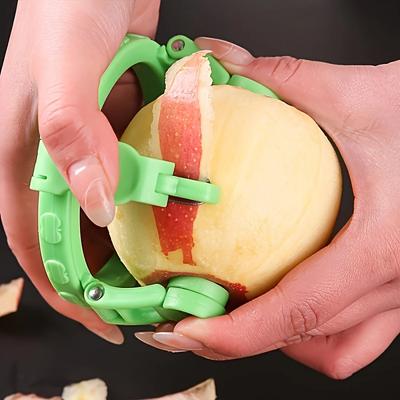 Obst- & Gemüsewerkzeuge Handheld Rotierender Schäler für Apfel Birne Küchenhelfer Obst-Spiralschneider Schäler Maschine Geschenkideen