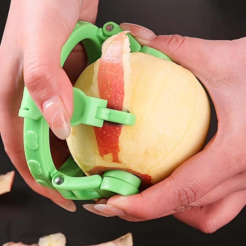 Narzędzia do owoców i warzyw Ręczna obrotowa obieraczka do jabłek, gruszek, gadżet kuchenny, spiralizer do owoców, obieraczka, maszyna, pomysły na prezent