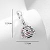 New 925Silver Christmas Series Tree Snowflake Deer Sweater Charm Pendant Fit for Exquisite Bracelets DIYWomen's Jewelry