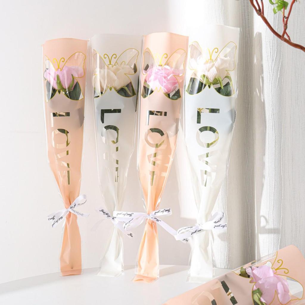 Mother's Day Rose Arrangement Gift Box: Faux Flowers for Graduation & Special Occasions