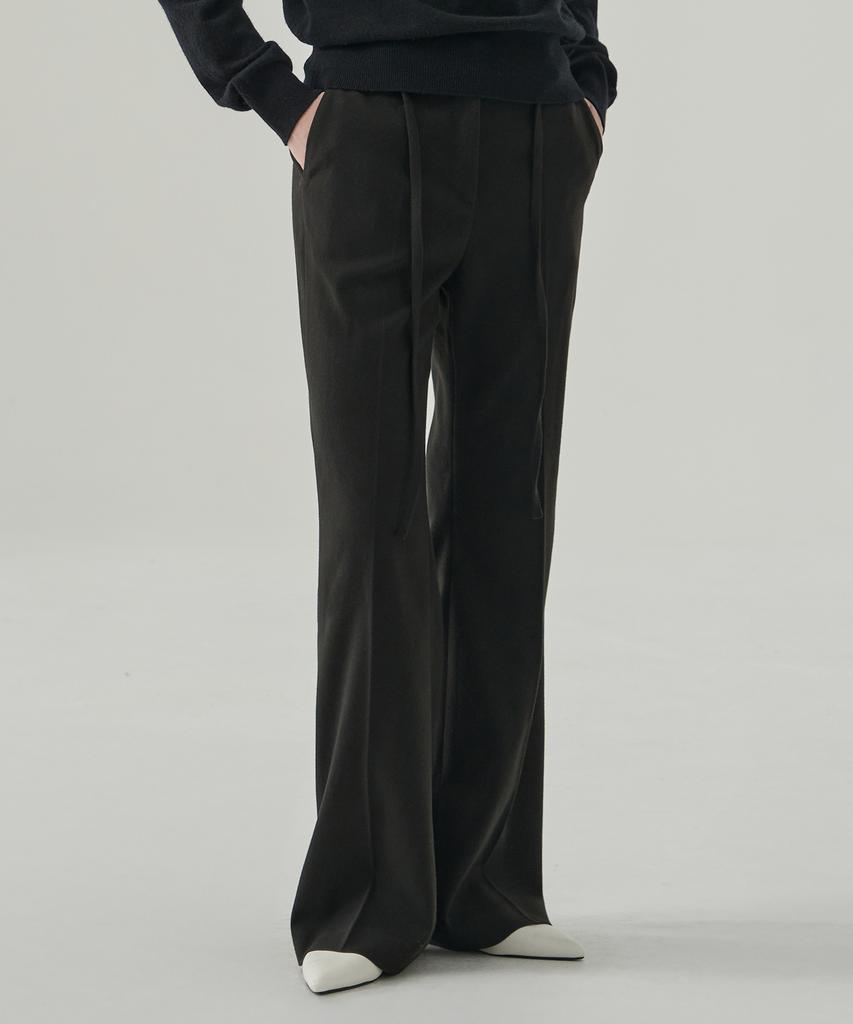 Deuloupisumeon Tosti Brushed Bootcut Slacks [Brown]