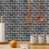 European Retro Tile Sticker Pvc Self-Adhesive Wall Sticker Kitchen And Bathroom Waterproof Wall Decoration Wallpaper