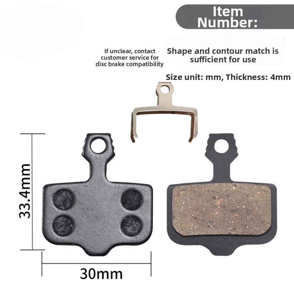 Multi-style Bike Brake Pads Pair Universal Riding Accessories for MTB Mountain Bicycle