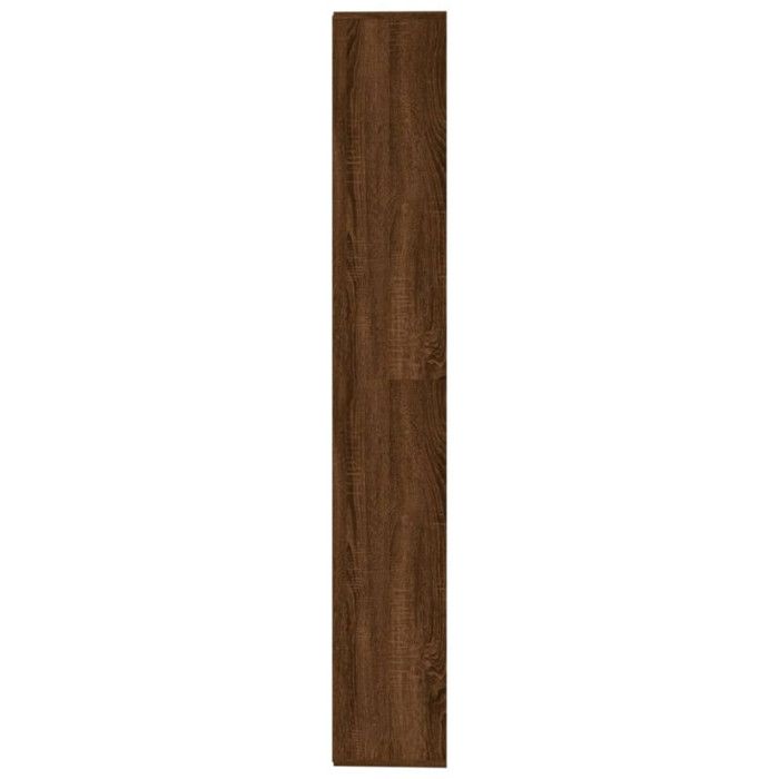VidaXL Armoire à livres Chêne marron 155x24x160 cm 815362