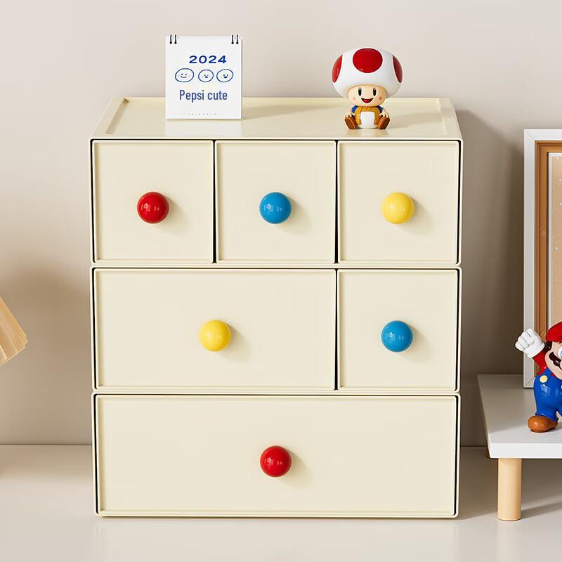 Dopamine Штабелируемый настольный органайзер с выдвижными ящиками (3-Pack)