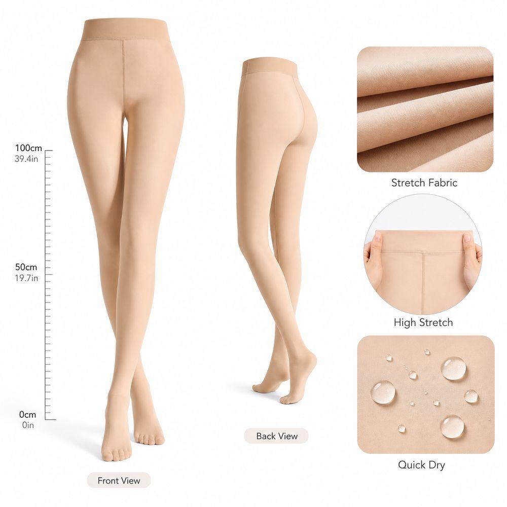 Sun Protection Diving Tights Ice Silk Full Foot Leggings New Swim Leggings