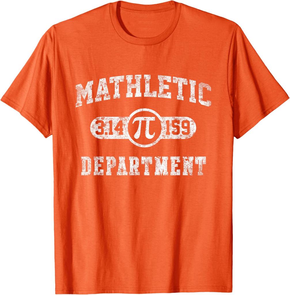 Mathletic Department 3.14159 Pi Day Math Teacher Unisex T-Shirt