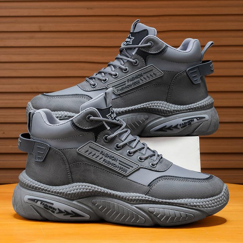 Martin Boots Spring New Retro British Outdoor Wear-resistant Labor Insurance High-top Sports Dad Shoes