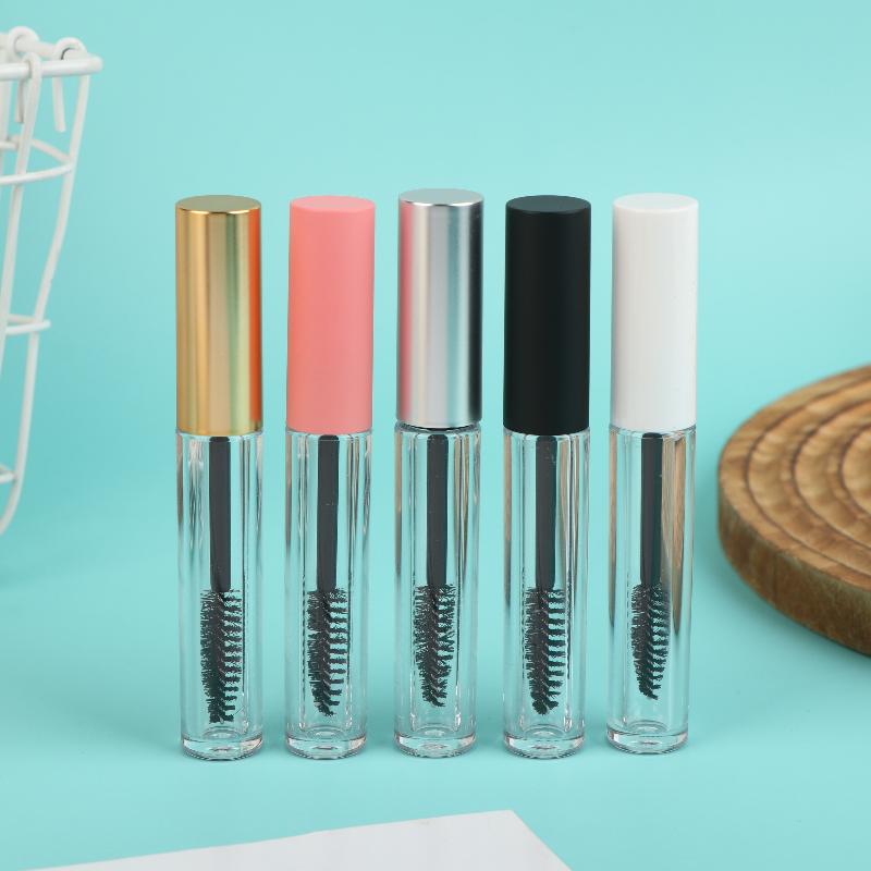 Pusta Tubka po Maskarze 3ml Buteleczka na Płyn do Wzrostu Rzęs Z Aplikatorem Pojemnik na Krem do Rzęs Opakowanie Wielokrotnego Użytku Makijaż