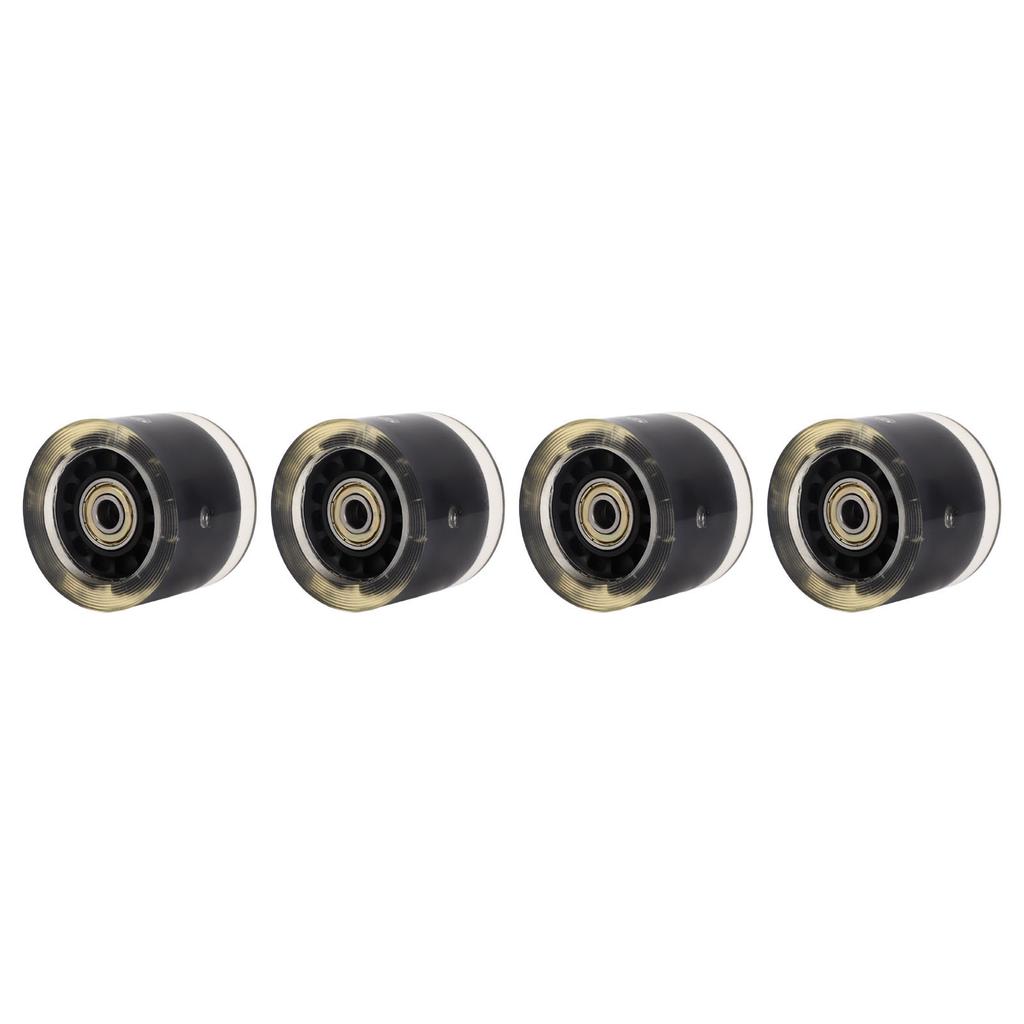 4 PCS board Wheels and Bearings Wheels Magnetic Friction High PU 55x45mm