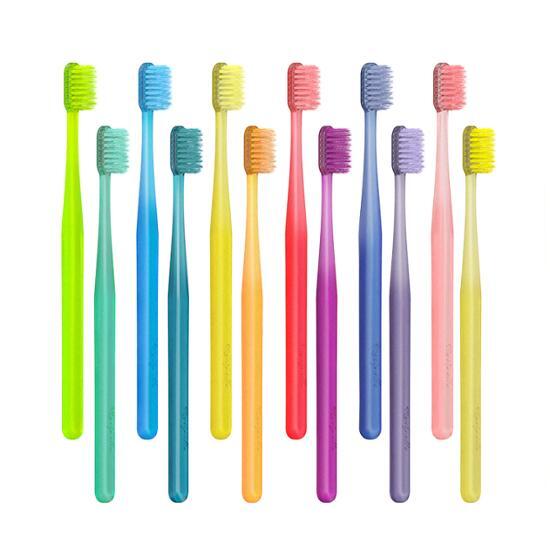 Rucipello Coral Leaf Double-Sided Microfiber Toothbrush 1P (Random Color)