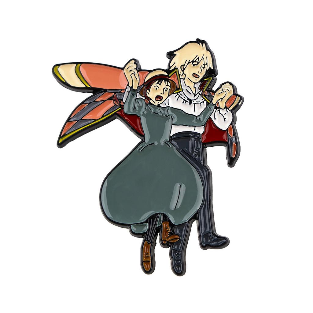 Japanese Anime Enamel Pin Brooches For Women Lapel Pins Badge On Backpack Costume Accessories Fashion Jewelry Gifts for Friends