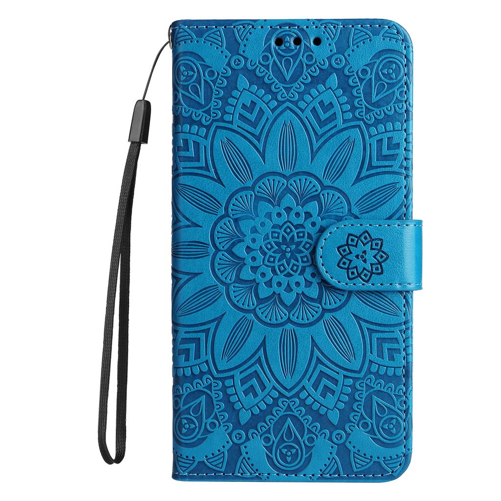For Honor Magic6 Pro 5G Anti-Scratch Wallet Stand Phone Case Sunflower Leather Stand Mobile Phone Cover
