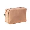 Makeup Bag Solid Color Large Capacity Zipper Closure Cosmetic Pouch Skin Care Product Travel Storage Pouch