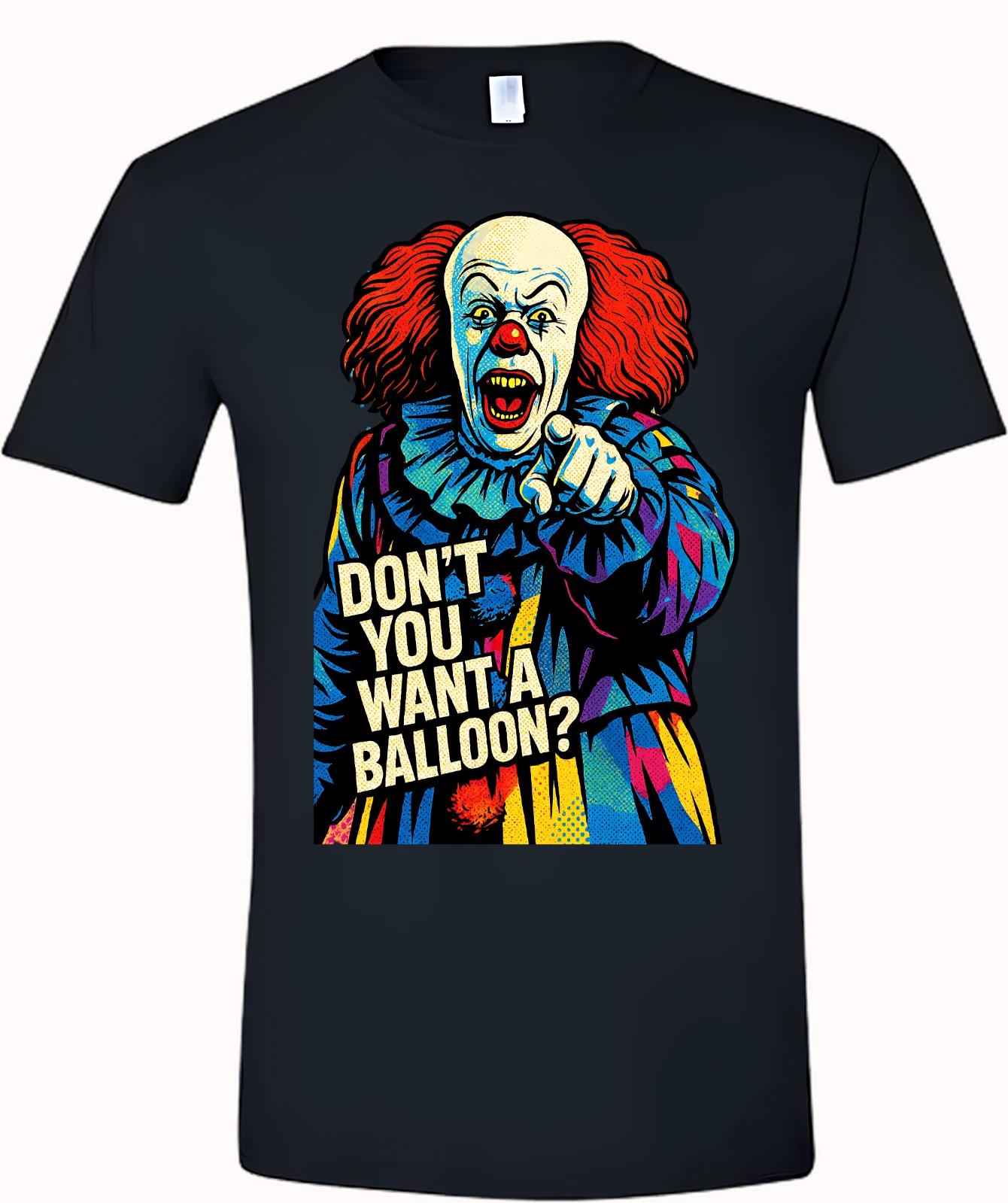 

IT Penny Wise The Clown Halloween Short Sleeve T-Shirt 2XL