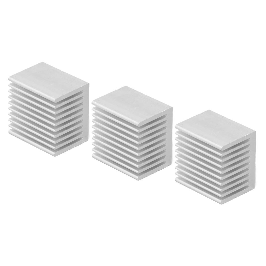 8Pcs Cooling Fins Aluminum Power Radiator Heat Sink Kit for Electronics CPU Module