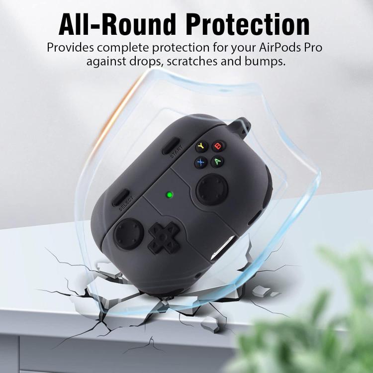 For AirPods Pro 2 / 1 XDcase Retro Game Console Style Silicone Earbuds Case