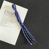 NEW Creative Anti-Lost Knot Nylon Rope Keyring Colorful Braided Lanyard Keychain For Car Backpack Pendant Accessories Gift