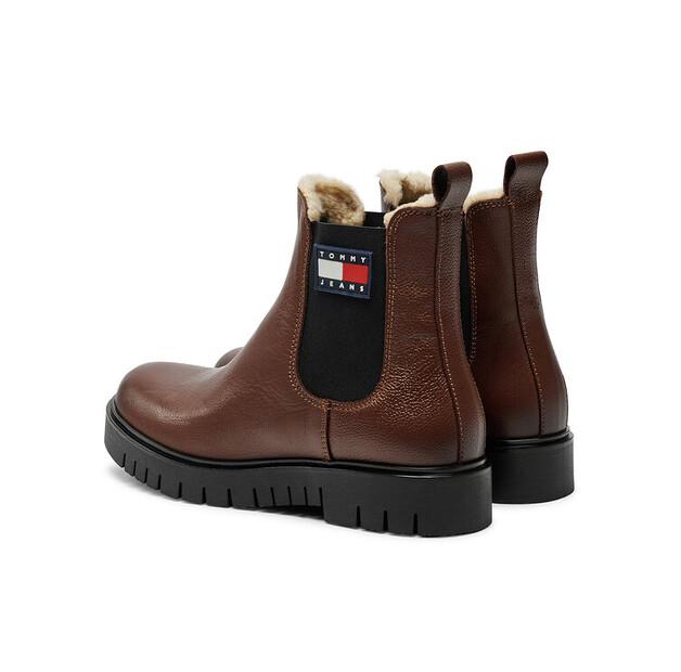 Ботинки челси Tommy Jeans EN0EN02626 коричневые