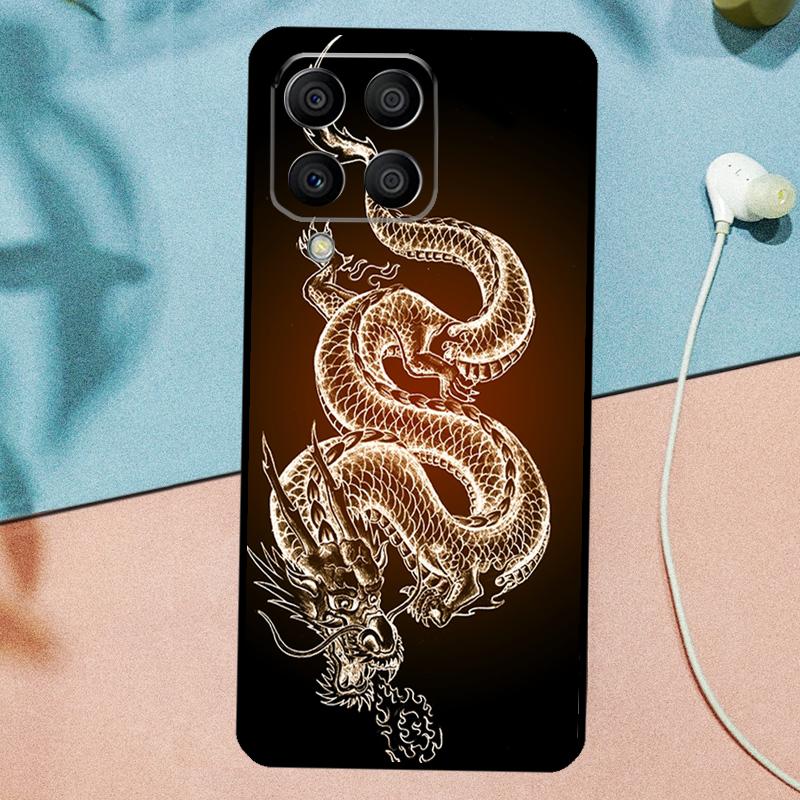 Chinese Dragon For Samsung Galaxy M31 M11 M23 M12 M13 M14 M15 M35 M55 M34 M54 M33 M53 M32 M52 M06 M16 Case