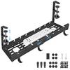 IMILLET Extendable Cable Tray, Wire Cable Tray, Hiding Cables, Cable Management, Width 28.5-55cm, Weight Capacity 20kg, Desk Storage, No Drilling Requ