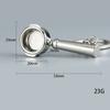 Mini 3D Creative Coffee Keychain Metal Moka Pitcher Keyring Coffee Handle Keyring  Birthday Gift