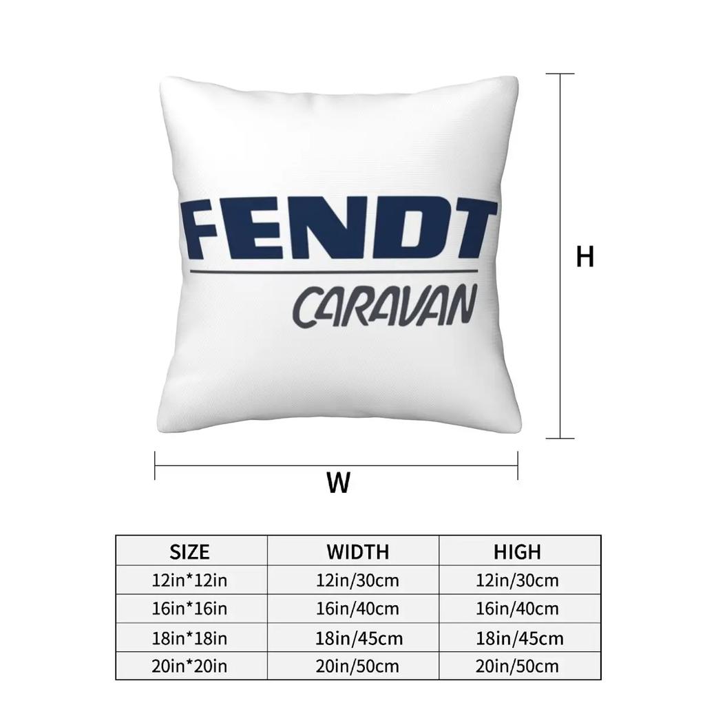 Fendt Caravan 2 Pcs Square Pillowcase Pillow Cover Cushion Decor Comfort Throw Pillow For Home Living Room