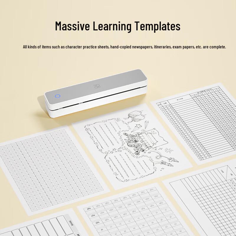 Hanyin MT610 Portable A4 Thermal Printer for Students