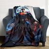 1pc Superman full moon Flannel Blanket Soft Warm Throw for Home, Office, Travel, All-Season Cozy Bedding Gift L1403