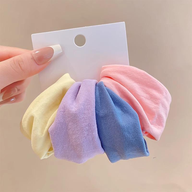 

Высокоэластичная детская резинка для волосВысокий хвост Бесшовная резинка для волос Без повреждения волос Эластичные резинки Candy color [4-piece set]