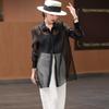 Camicia da donna Lanse'er a maniche lunghe in misto seta