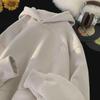 Men's Oversized Suede Hoodie: Trendy American Style, Plush Velvet, Autumn/Winter Fashion