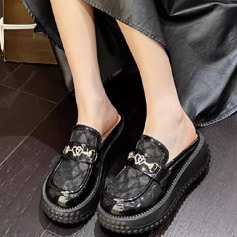 

Новые летние модные сандалии на платформе с круглым носком, элегантные и удобные модные тапочки с открытым носком на высоком каблуке НЕТ:С88-6 35