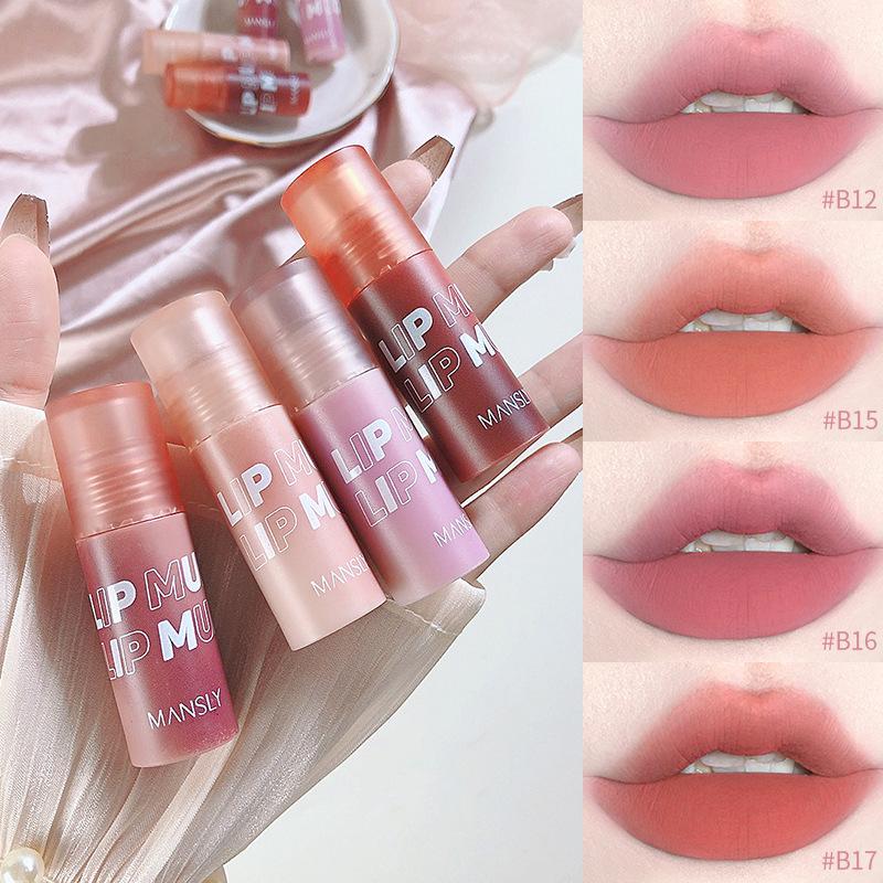

MANSLY Air Lipstick Velvet Matte Водостойкая стойкая помада для губ