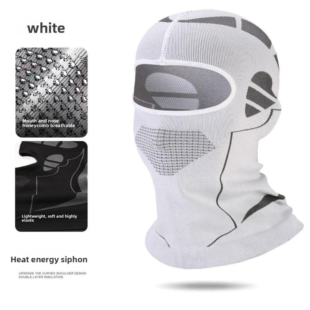 Breathable Windproof Mask High Stretchy Cycling Bike Scarf Outdoor Helmet Hood  Winter Ski